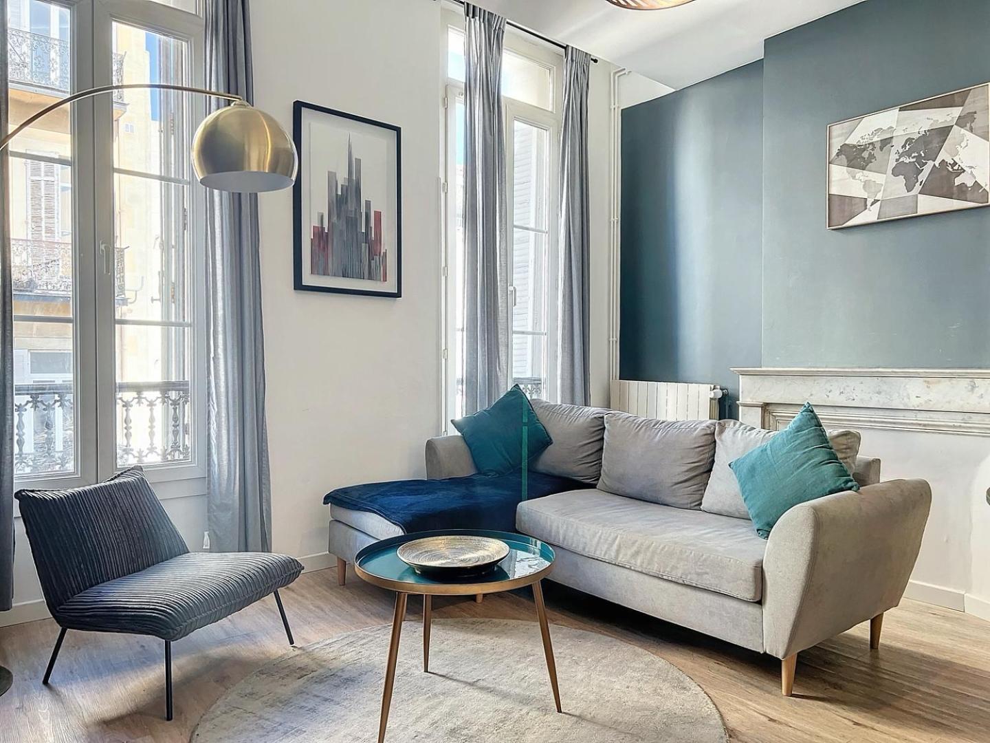 Grand Appartement Central - Trois Chambres - Les Freres De La Loc' Марсель Экстерьер фото